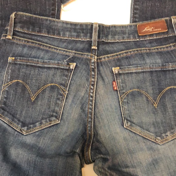 Vintage Levi’s Bold Curve Blue Jeans 5 pockets Straight Bootcut Leg Sz. 27 - Picture 6 of 8